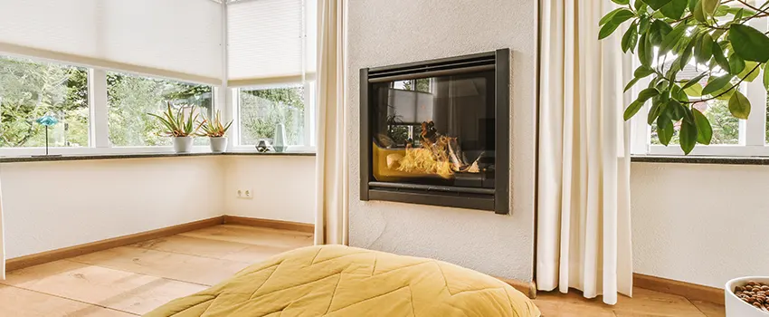 Residential Fireplace Ceramic Glass Installation in Sarasota, FL