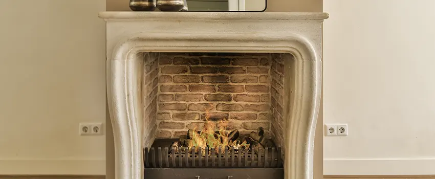 Vintage-style Fireplace Redesign in Sarasota, Florida