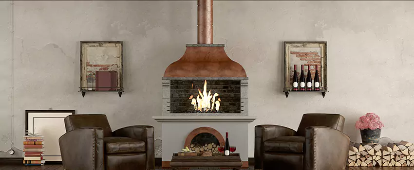 Thelin Hearth Products Providence Pellet Insert Fireplace Installation in Sarasota, FL