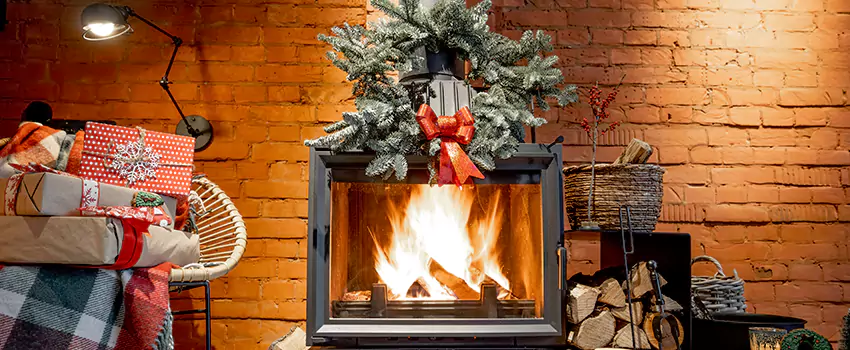 Travis Industries Linear Gas Fireplace Installation in Sarasota, Florida