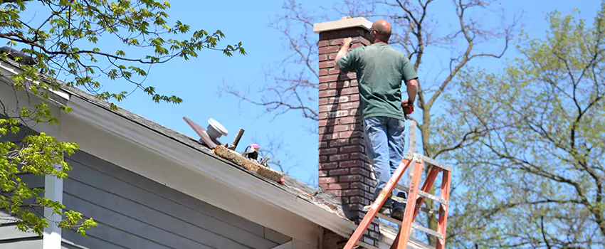 Vinyl and PVC Chimney Flashing Installation in Sarasota, FL