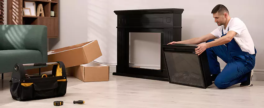 Old Rusted Metal Fireplace Repair And Replacement in Sarasota, FL